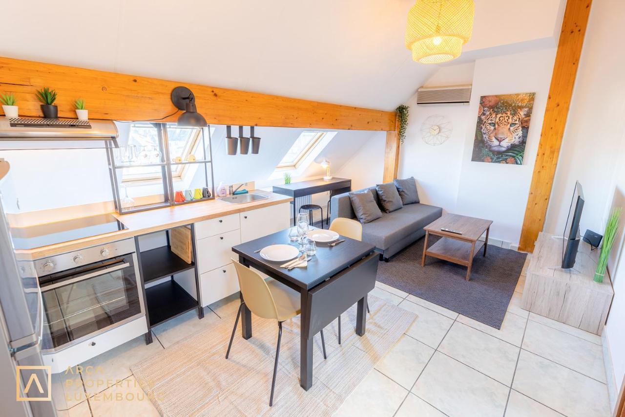 Stylish Apartments In Vibrant Bonnevoie Люксембург Екстер'єр фото